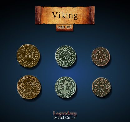Wikinger - Viking Set - Legendary Metal Coins