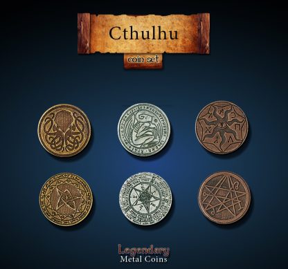 Cthulhu Set-Legendary Metal Coins