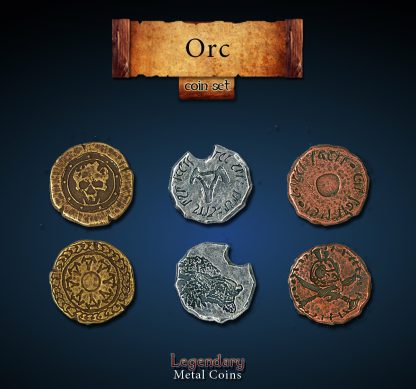 Ork - Orc Set -Legendary Metal Coins